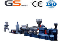 Cina 200 - 355 kg / jam Filler Masterbatch Plastik Extruder Machine Double Screw perusahaan