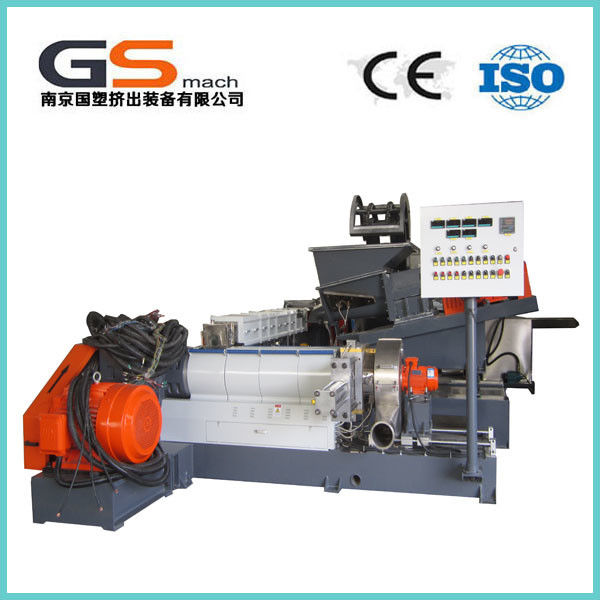 Single / Double Screw Plastic Pellet Making Machine For PVC Cable / Wire Materials