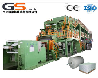 Cina Furniture PP / PE Caco3 Mesin Pembuat Batu Kertas Air / Electric Saving pabrik