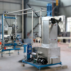 Cina Senyawa Granul PE Pellet Membuat Mesin, 500kg / H Underwater Pelletizing System pabrik